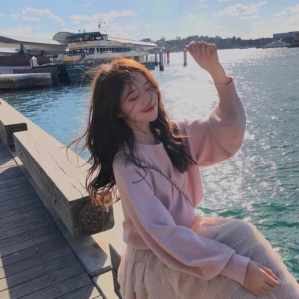冬天的女子